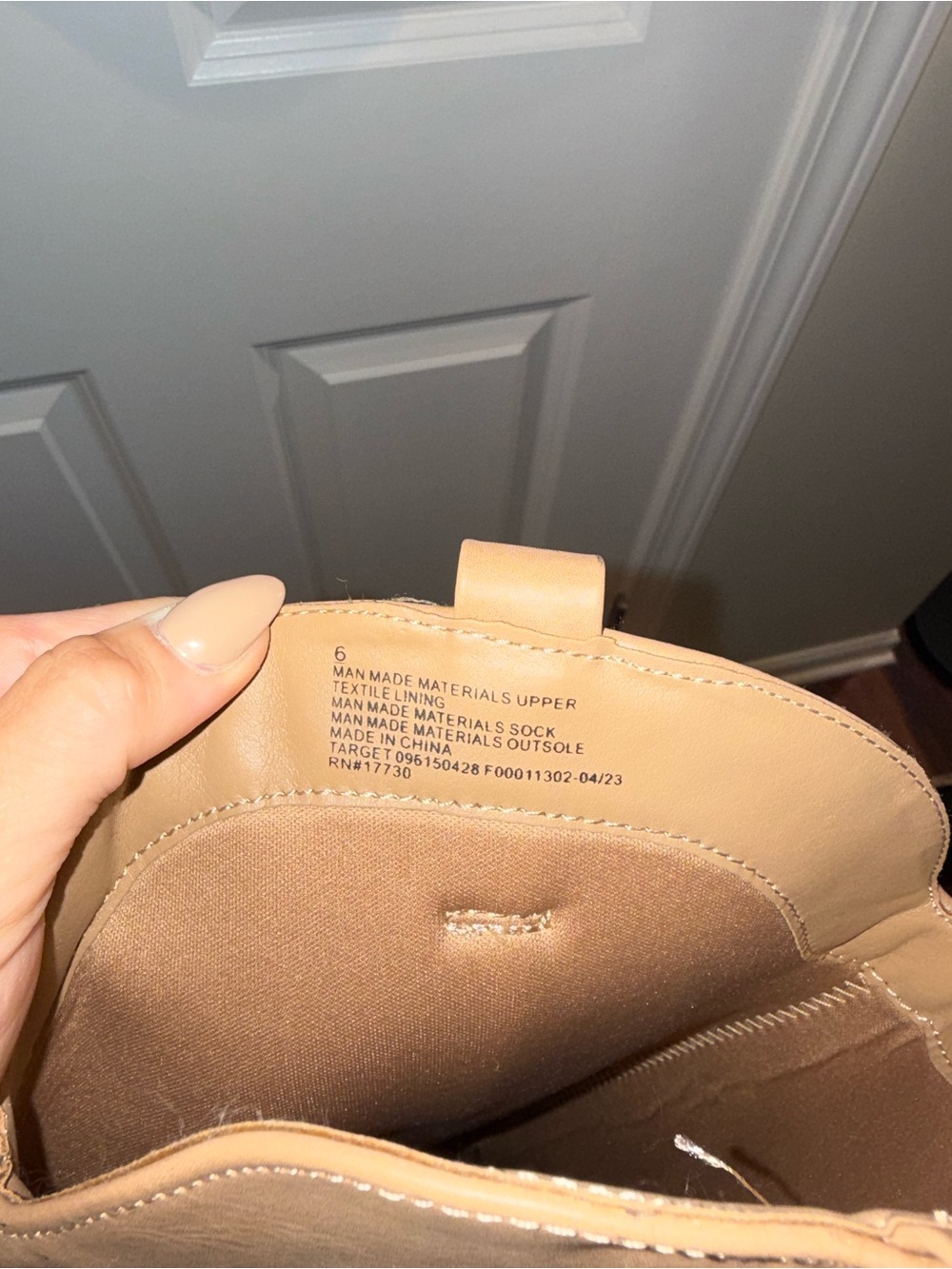 Universal Thread Women's Over-the-Knee Western Boot in Tan - Picture 3 of 5